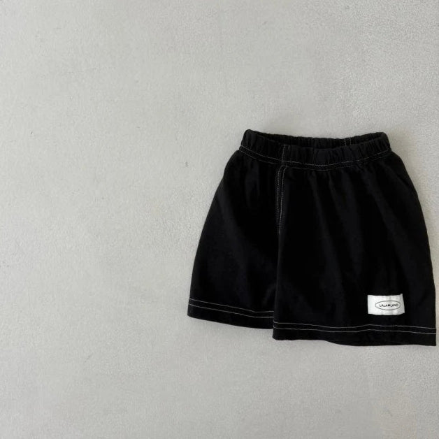 Contrast Stitch Shorts
