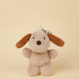 Plain Brown Dog Keychain