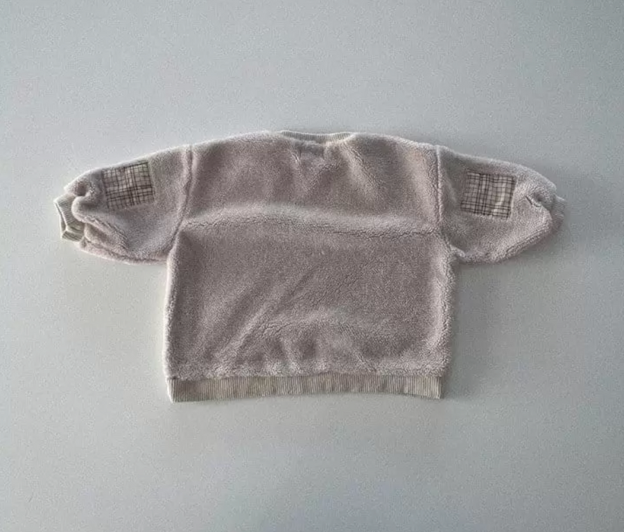Fuzzy Patch Sweatshirt