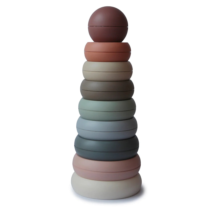 Mushie: Stacking Rings Toy