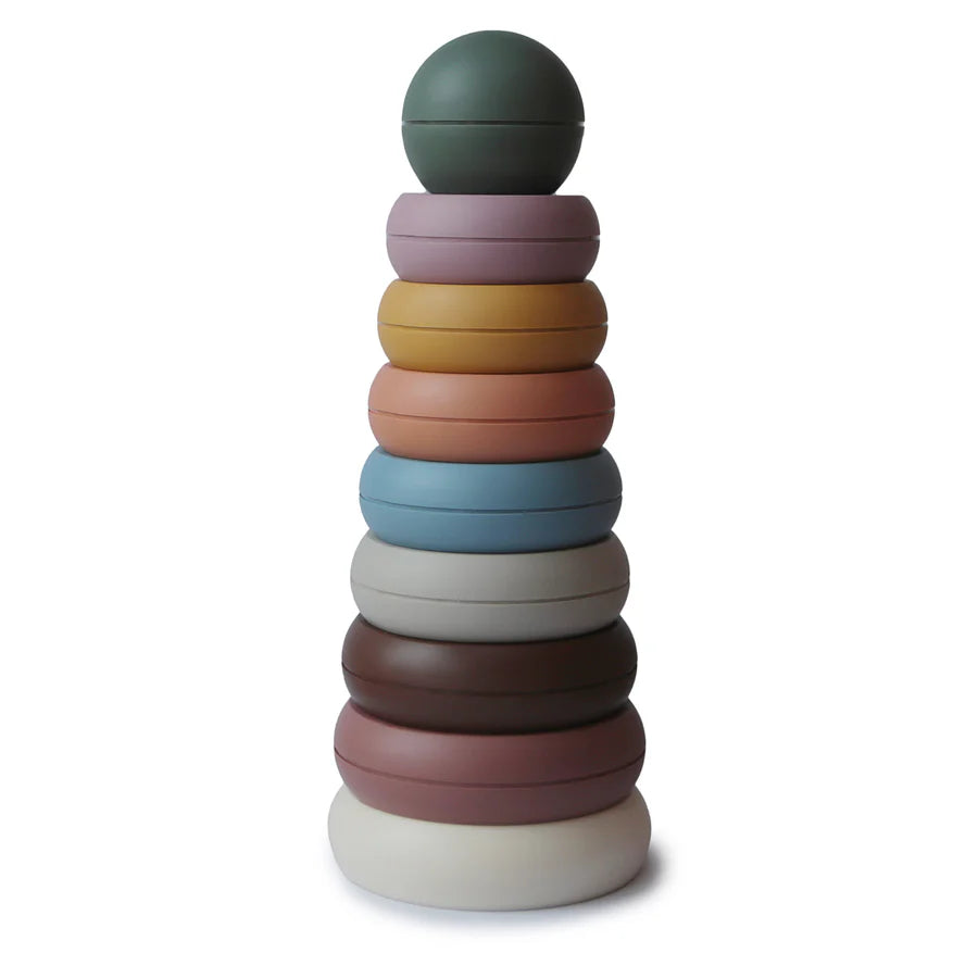 Mushie: Stacking Rings Toy