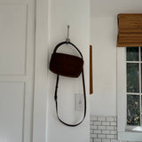 Suede Mini Clutch Bag
