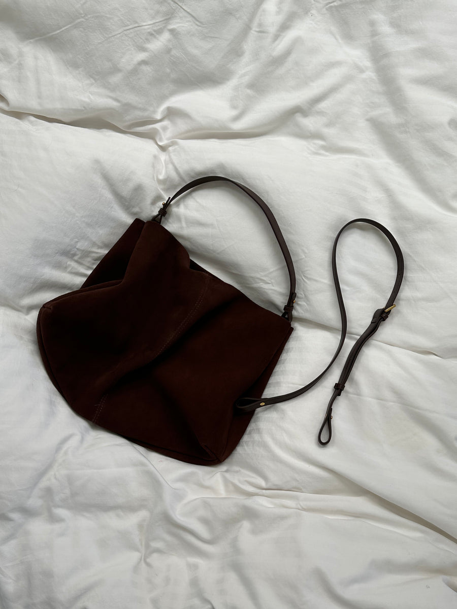 Suede Tote Bag