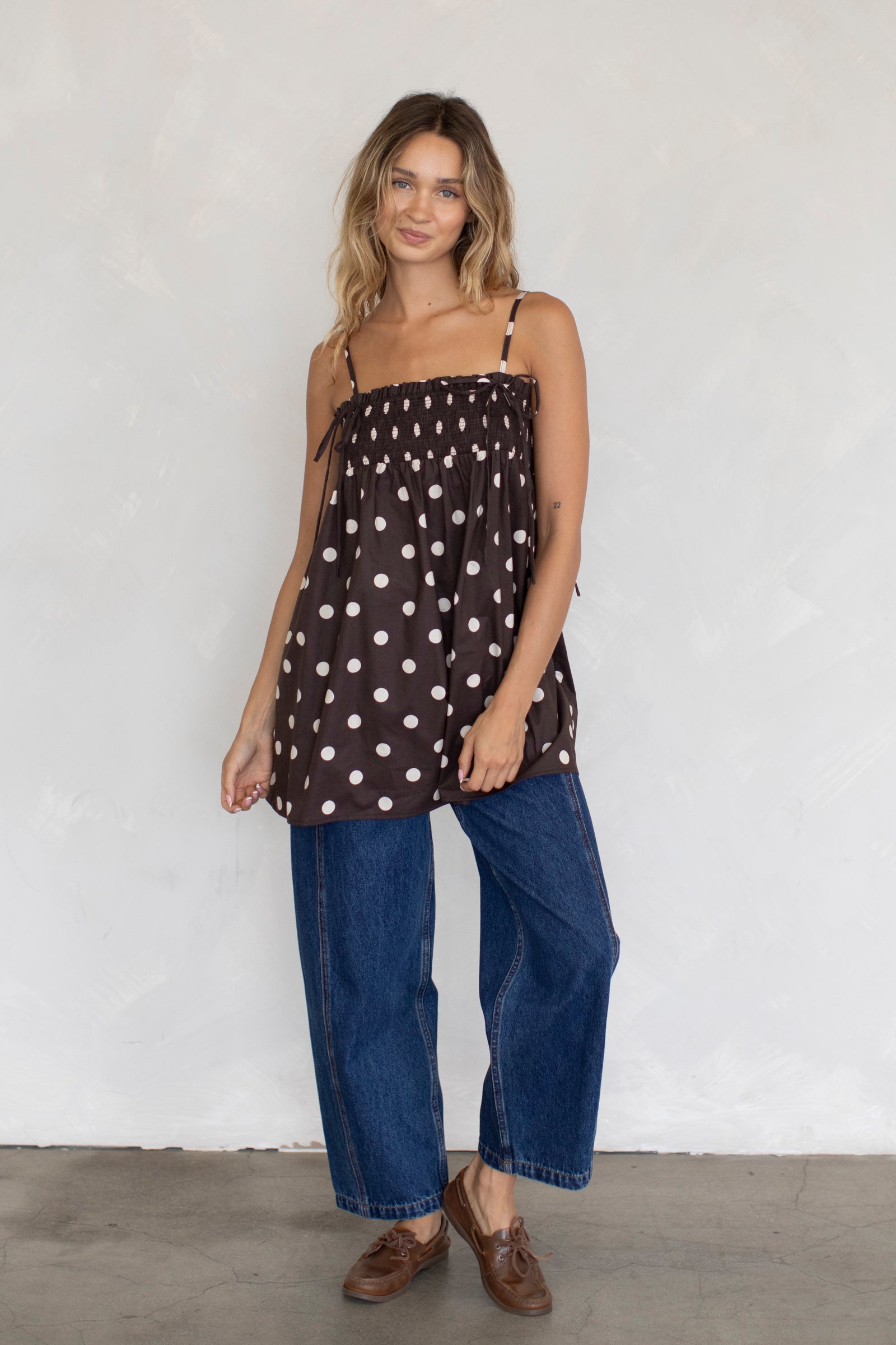 polka dot t shirt dress Bess T-Shirt Dress