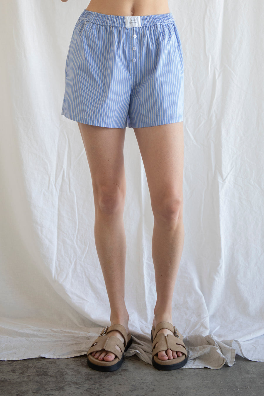 Poplin Striped Boxer Shorts