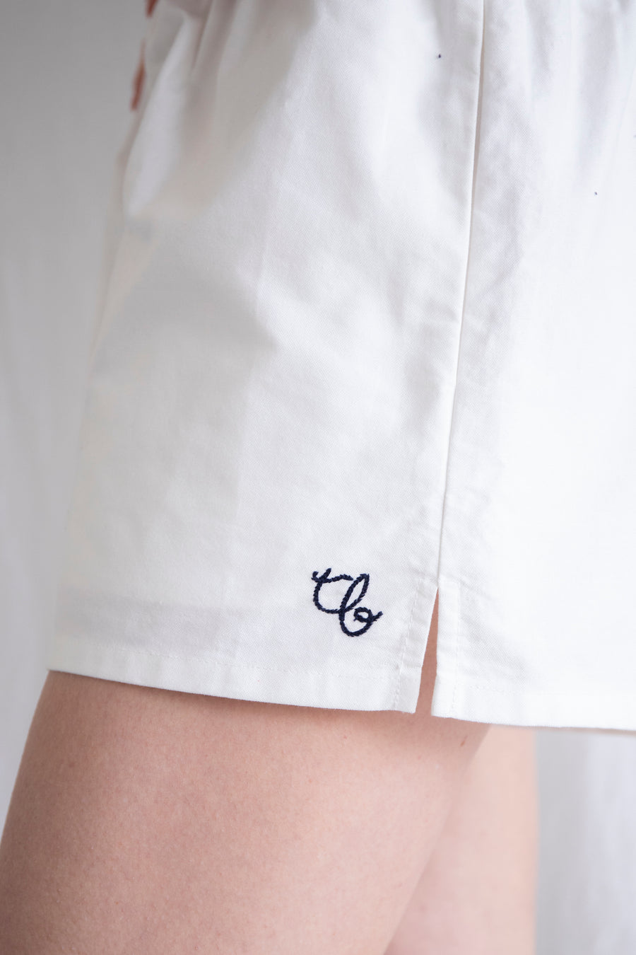 Embroidered TB Shorts