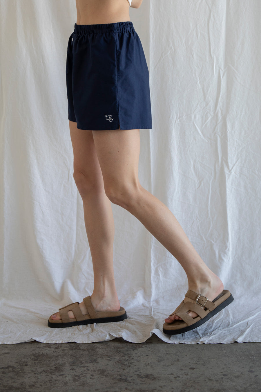 Embroidered TB Shorts