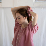 Joey Blouse (matching scrunchie set)