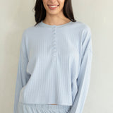 Pointelle Henley Top
