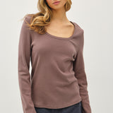 Basic Pointelle Long Sleeve