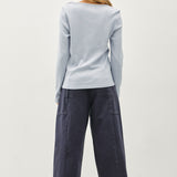 Basic Pointelle Long Sleeve