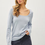 Basic Pointelle Long Sleeve
