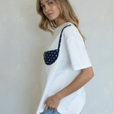 Sandy Polka Dot Bikini Tee