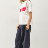 Sandy Polka Dot Bikini Tee