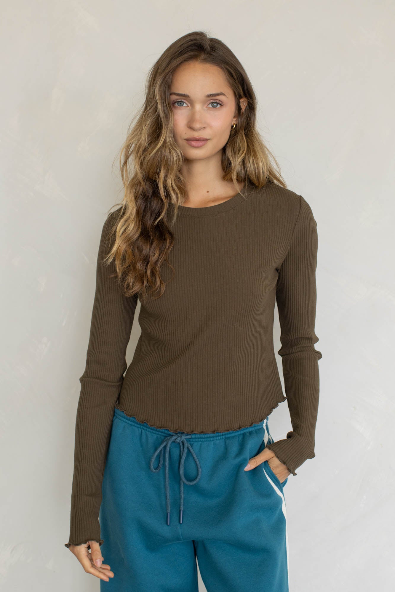 Basic Ribbed Long Sleeve