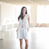 Belle Tie-Front Blouse