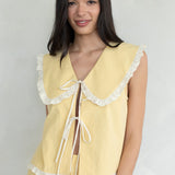 Belle Tie-Front Blouse