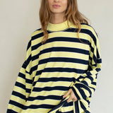 Sheila Mock Neck Long Sleeve Top
