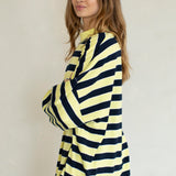 Sheila Mock Neck Long Sleeve Top