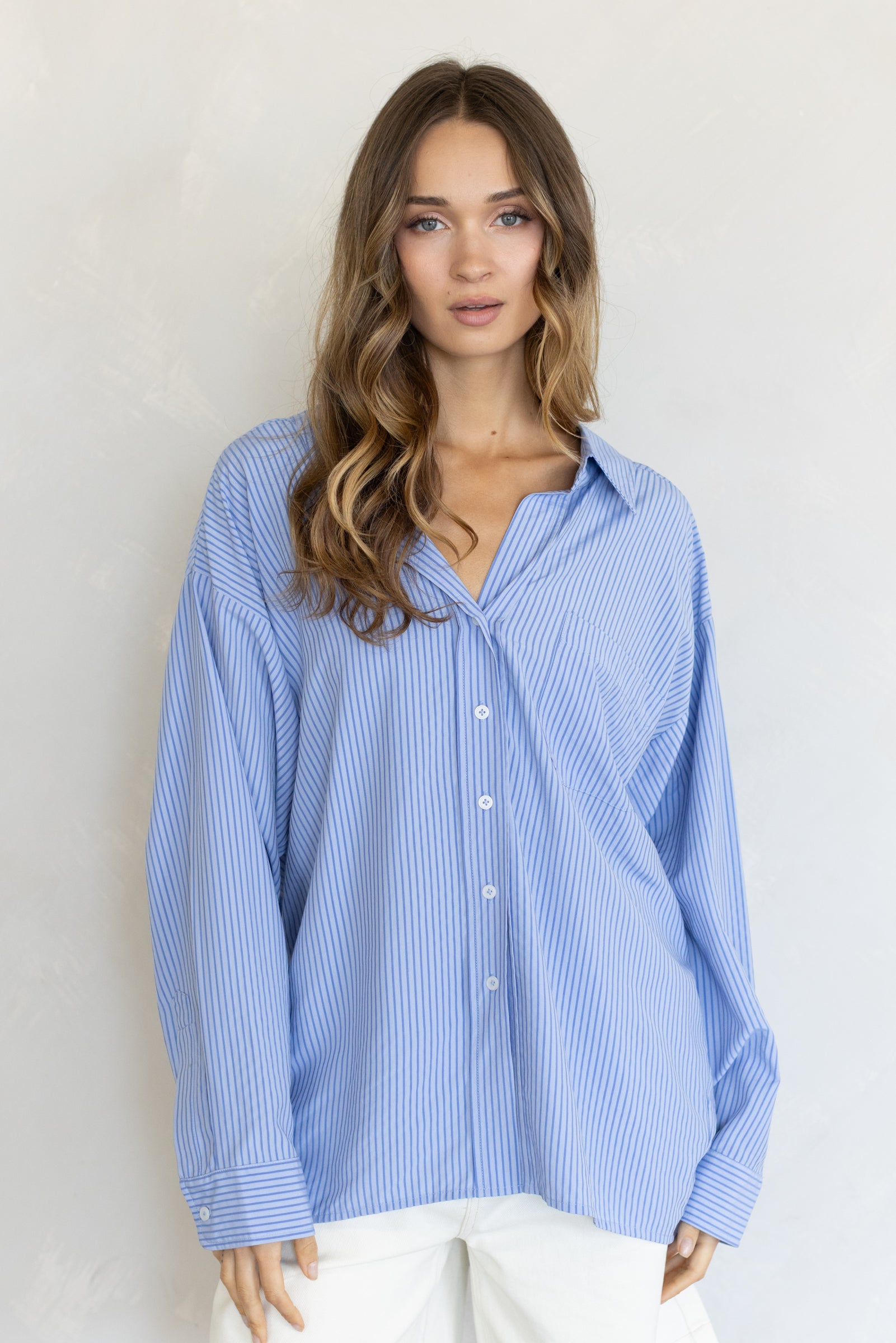 Avery Button Down Top