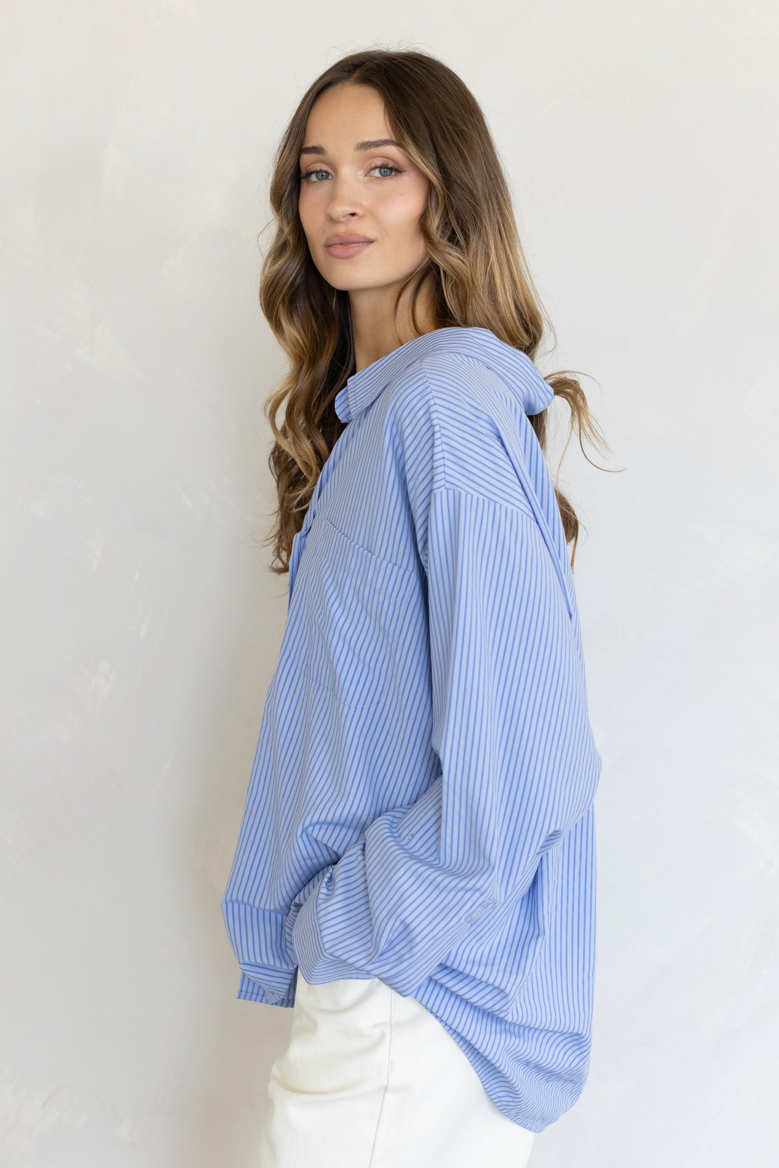 Avery Button Down Top