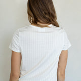 Danna Pointelle Tee