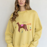 Pony Pullover Sweatshirt
