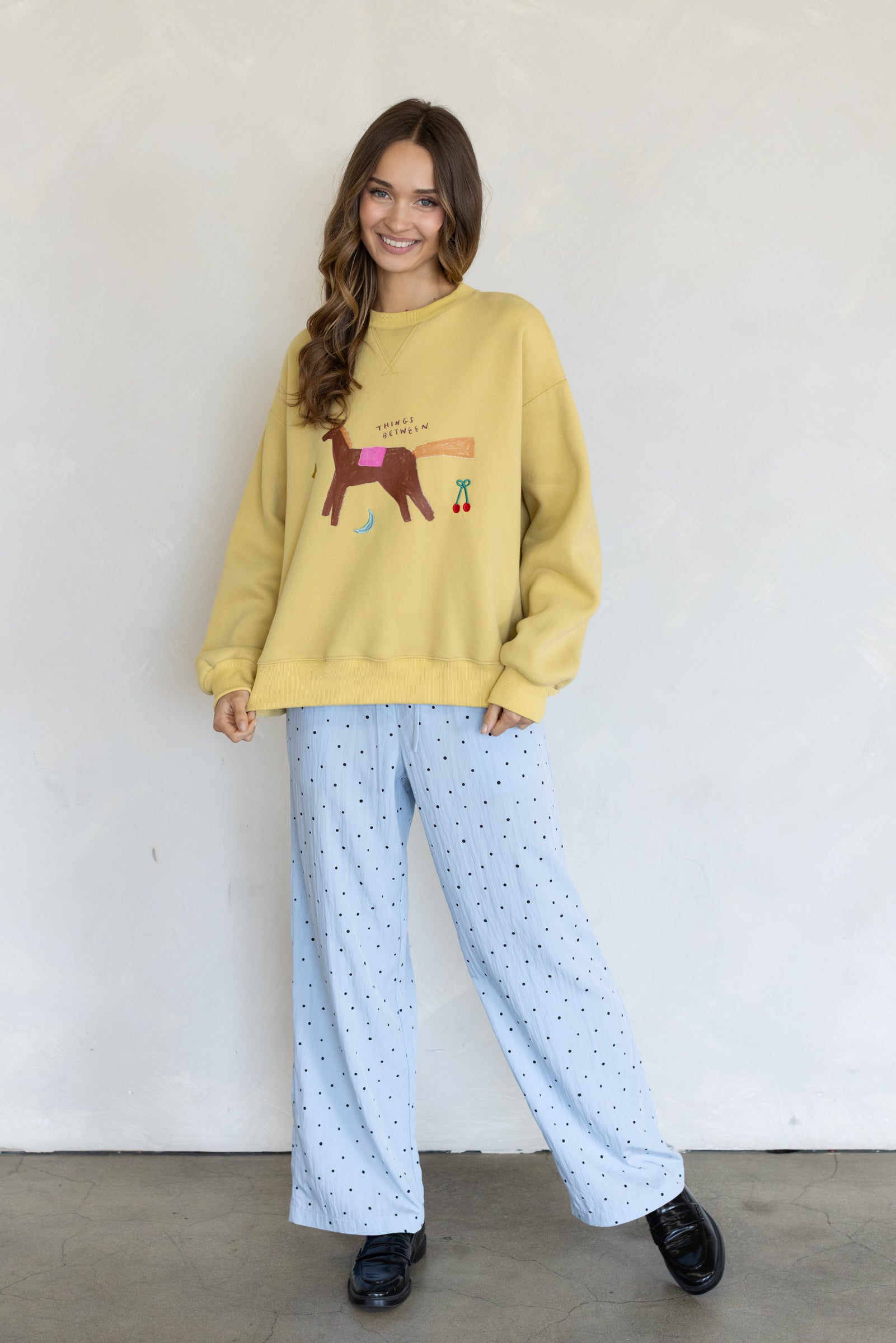 Pony Pullover Sweatshirt