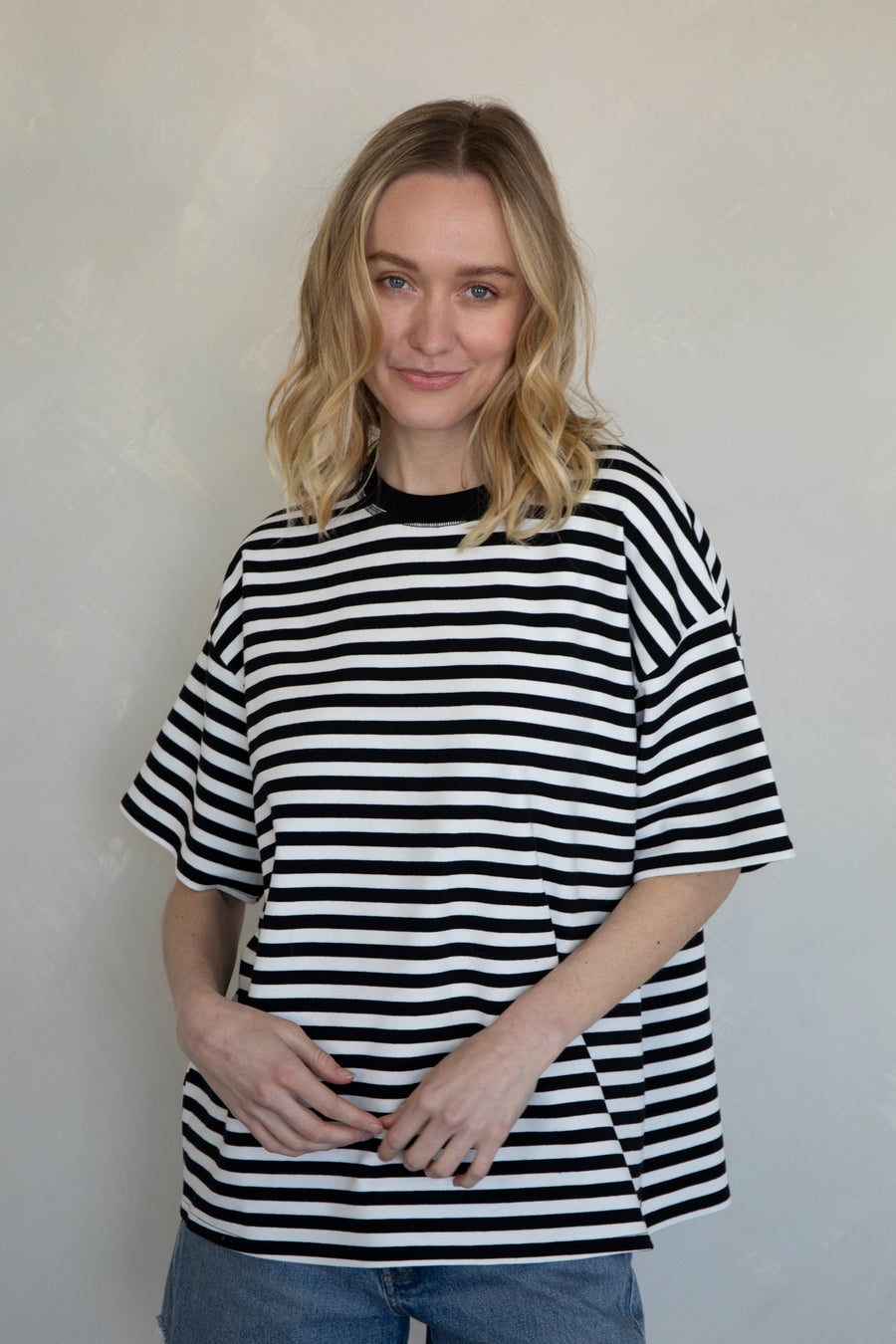 Cassandra Striped Tee