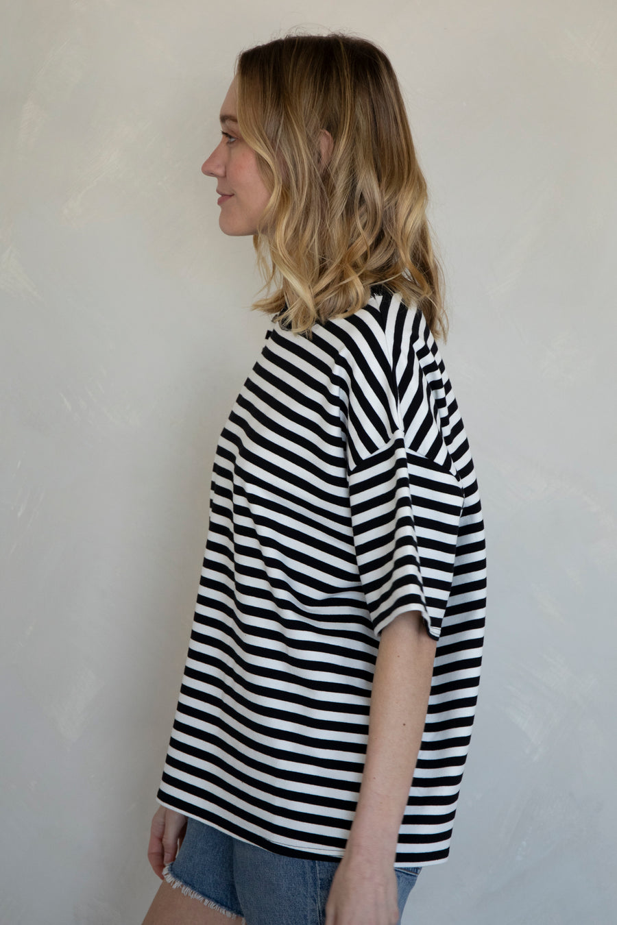 Cassandra Striped Tee