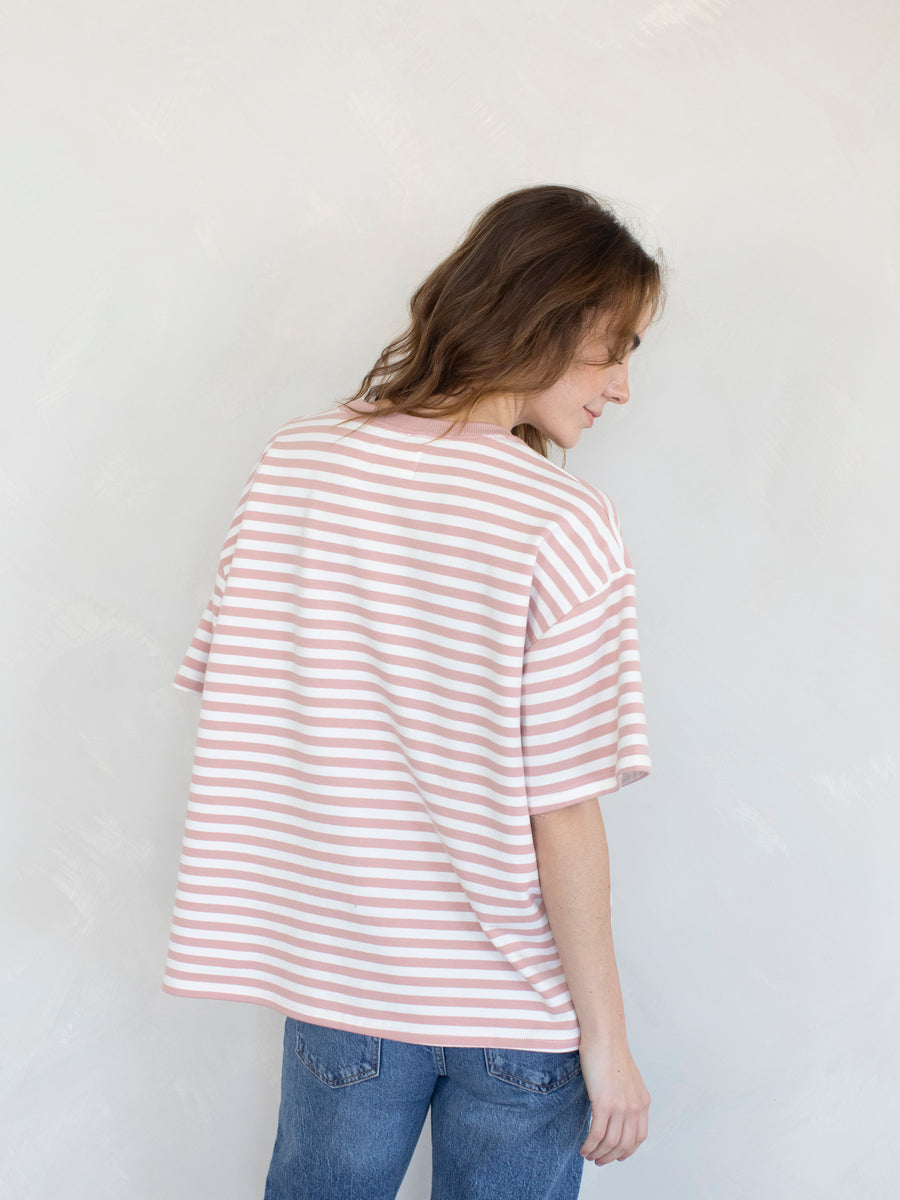 Cassandra Striped Tee