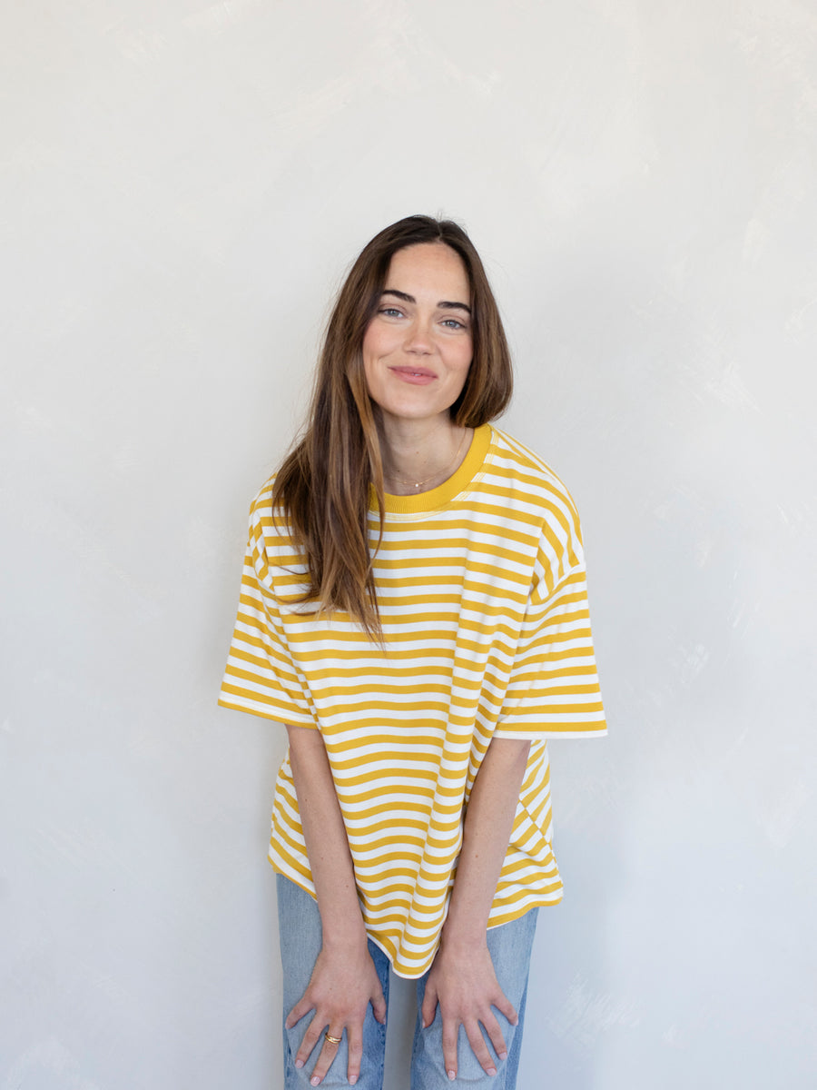 Cassandra Striped Tee