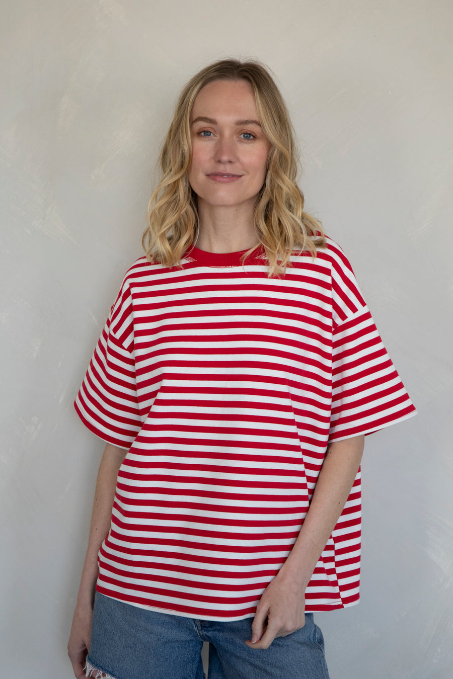 Cassandra Striped Tee