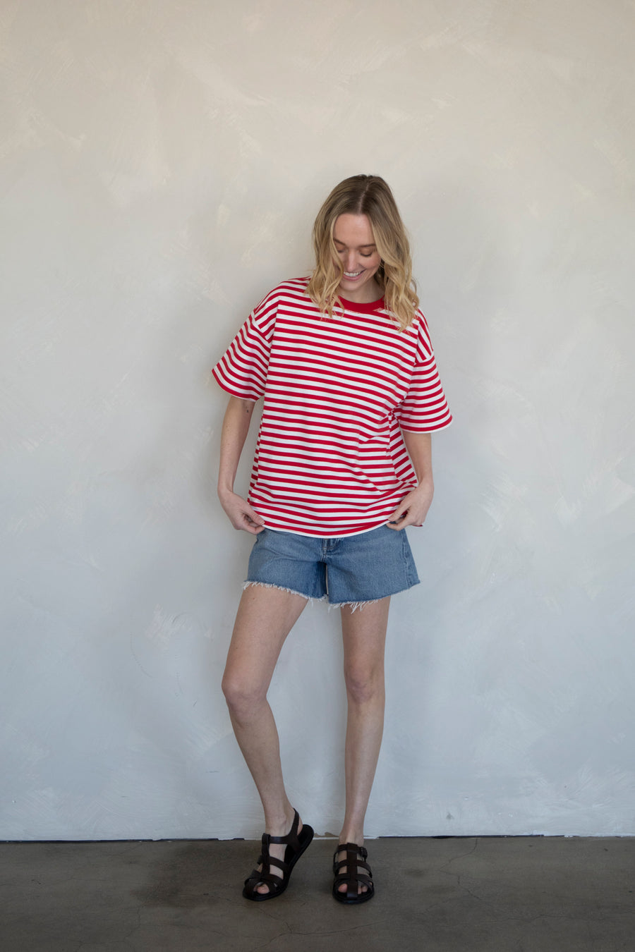 Cassandra Striped Tee