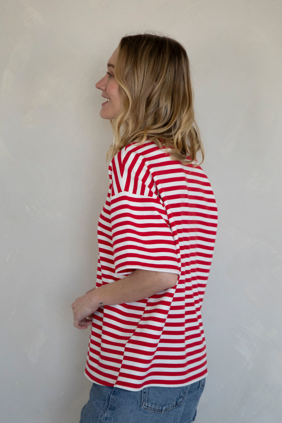 Cassandra Striped Tee