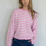 Striped Piper Cardigan