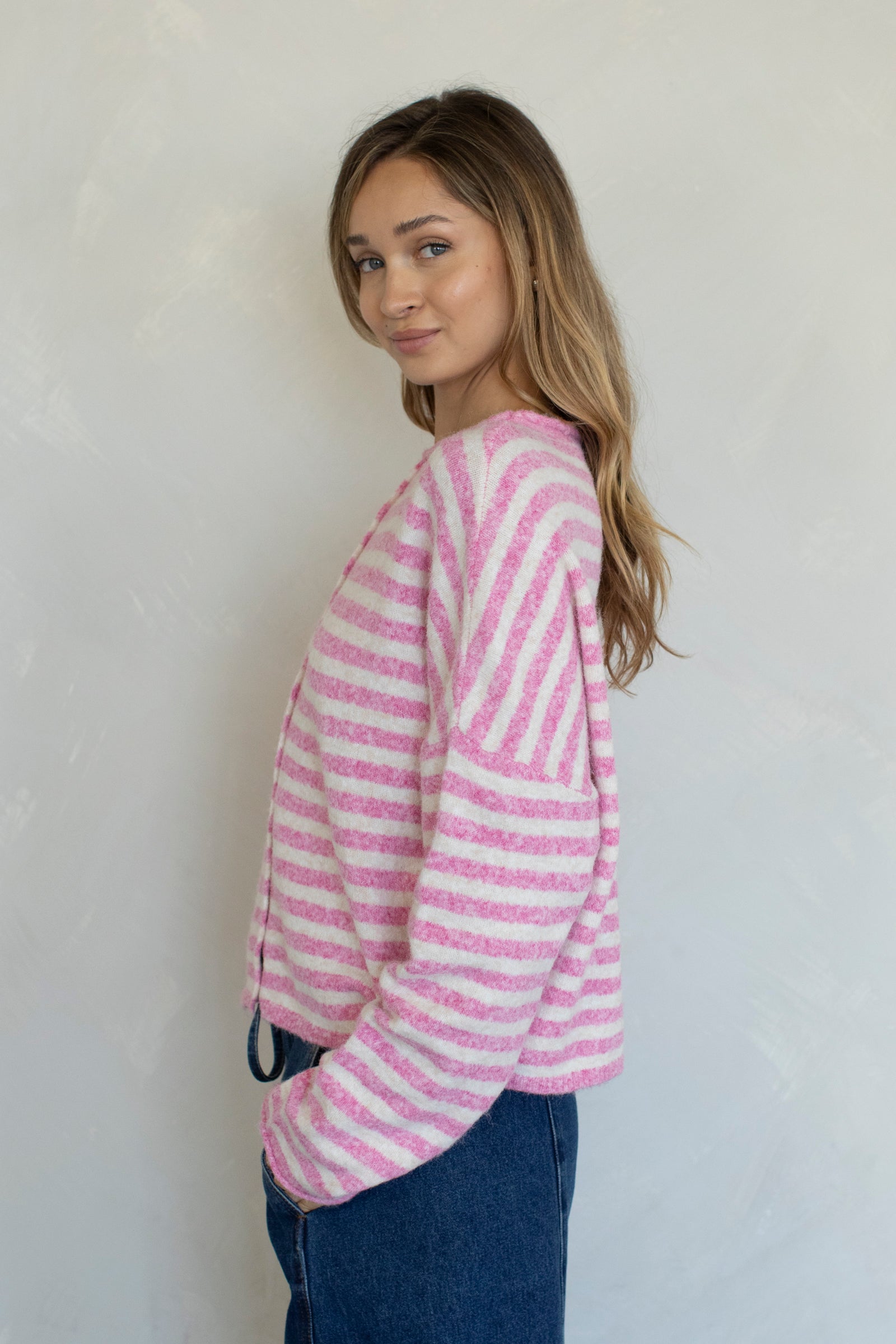 Striped Piper Cardigan