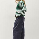 Striped Piper Cardigan