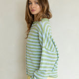 Striped Piper Cardigan