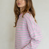 Striped Piper Cardigan
