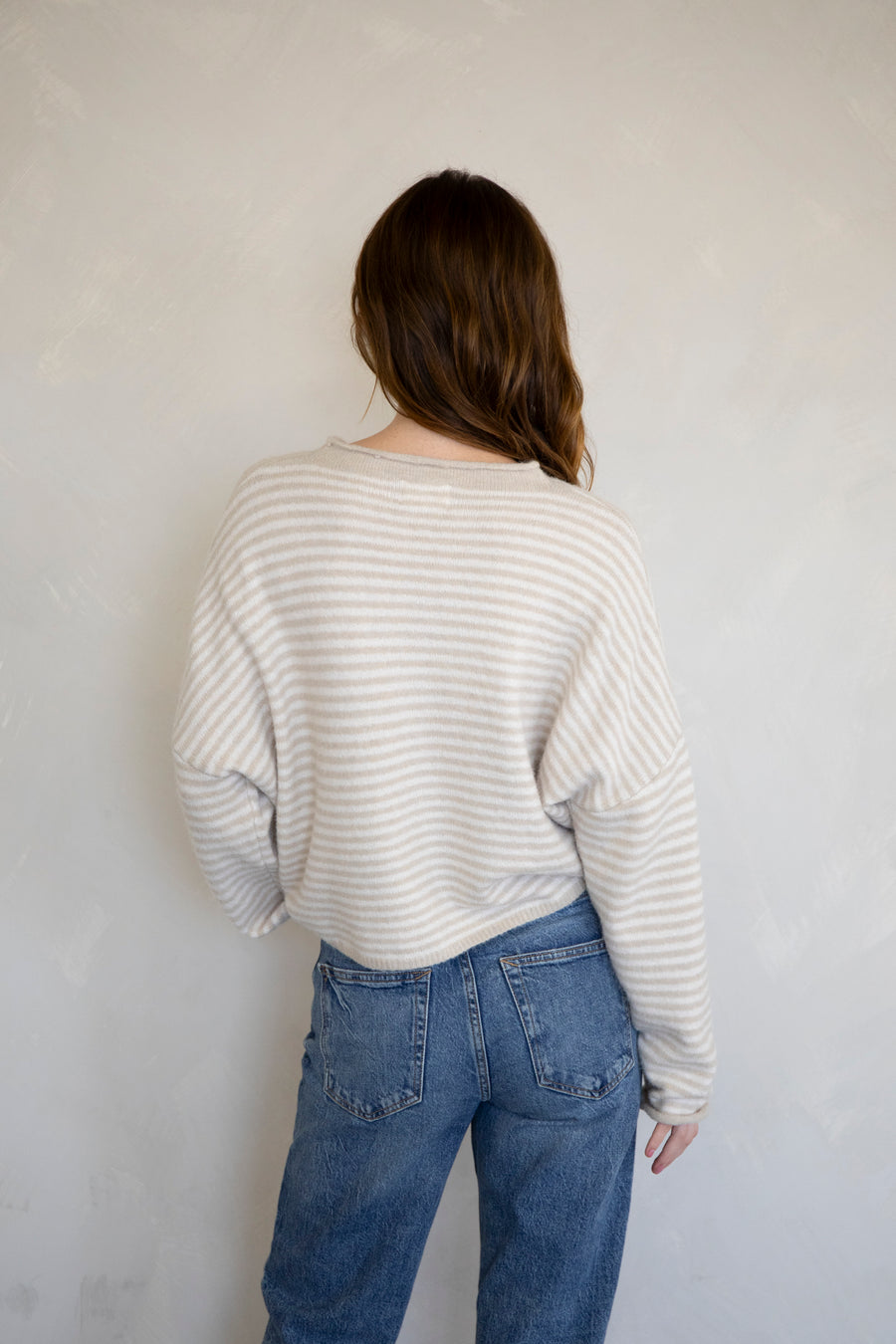 Mini Striped Piper Cardigan