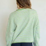 Mini Striped Piper Cardigan
