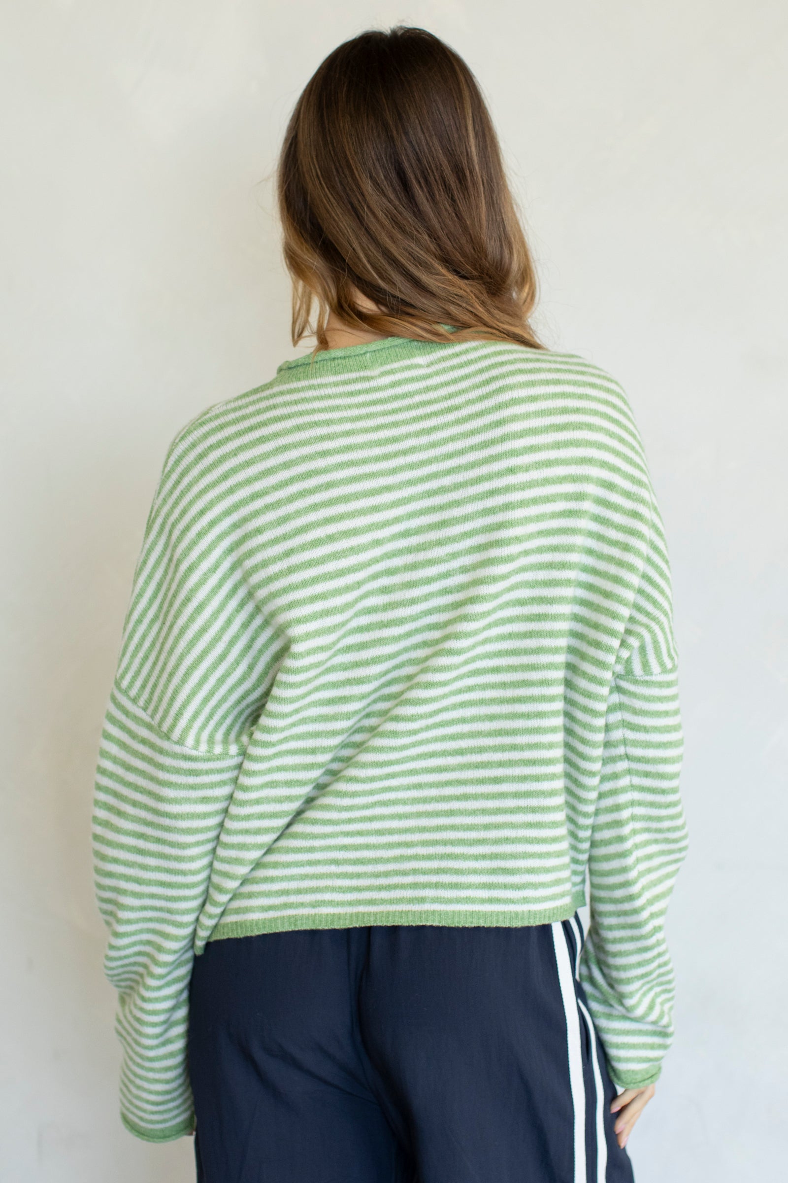 Mini Striped Piper Cardigan