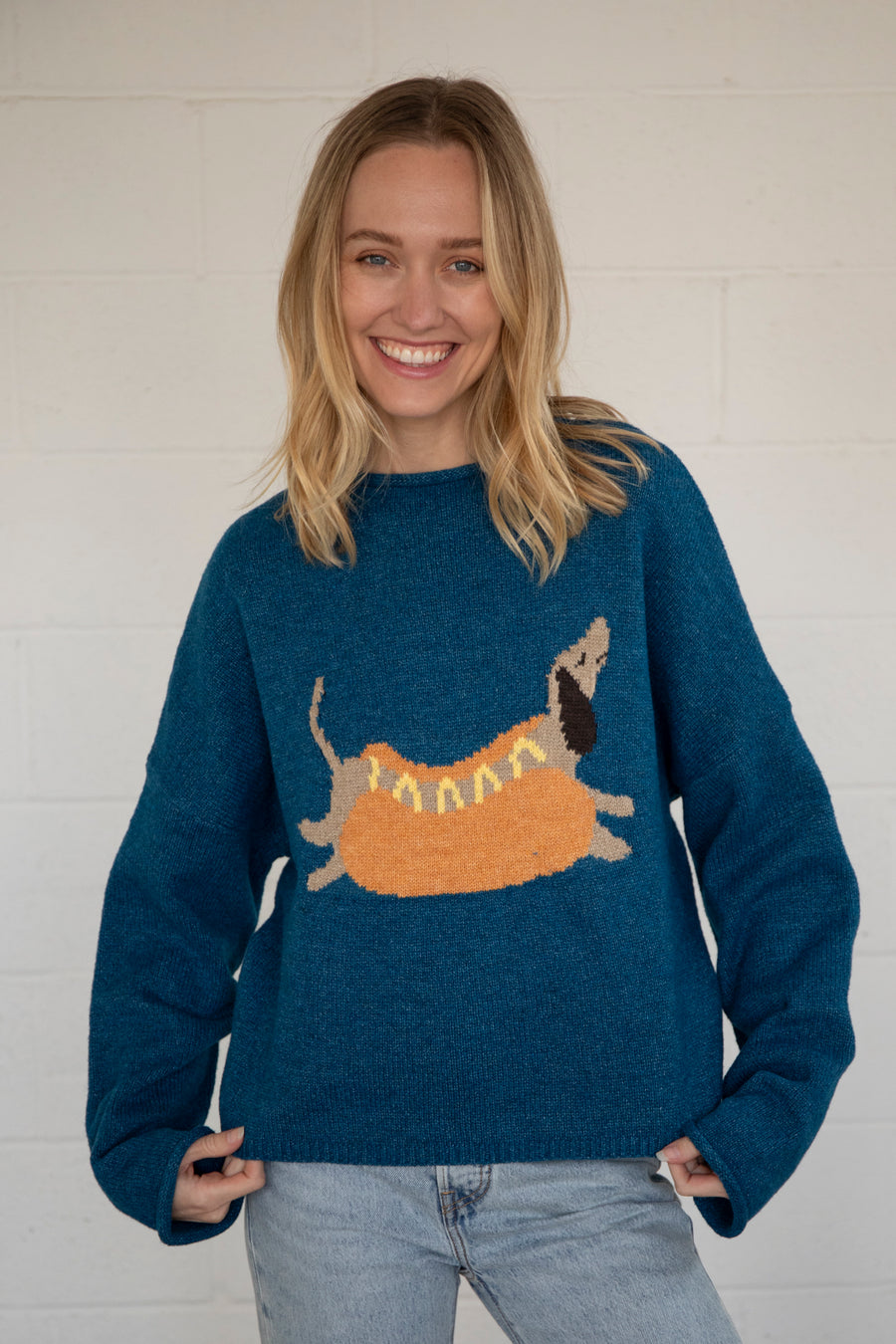 Hot Frank Dog Sweater