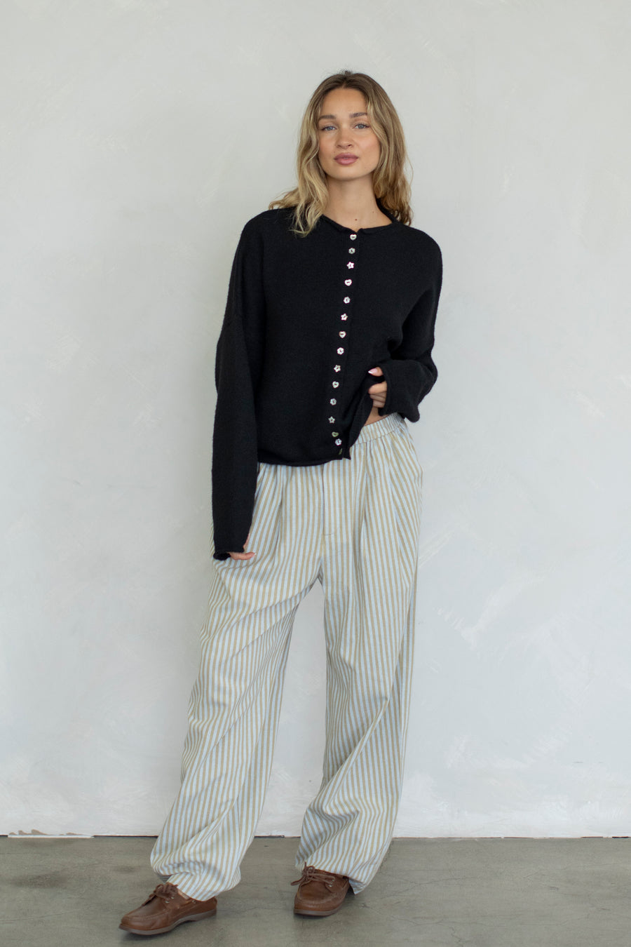 Mismatch Buttons Piper Cardigan