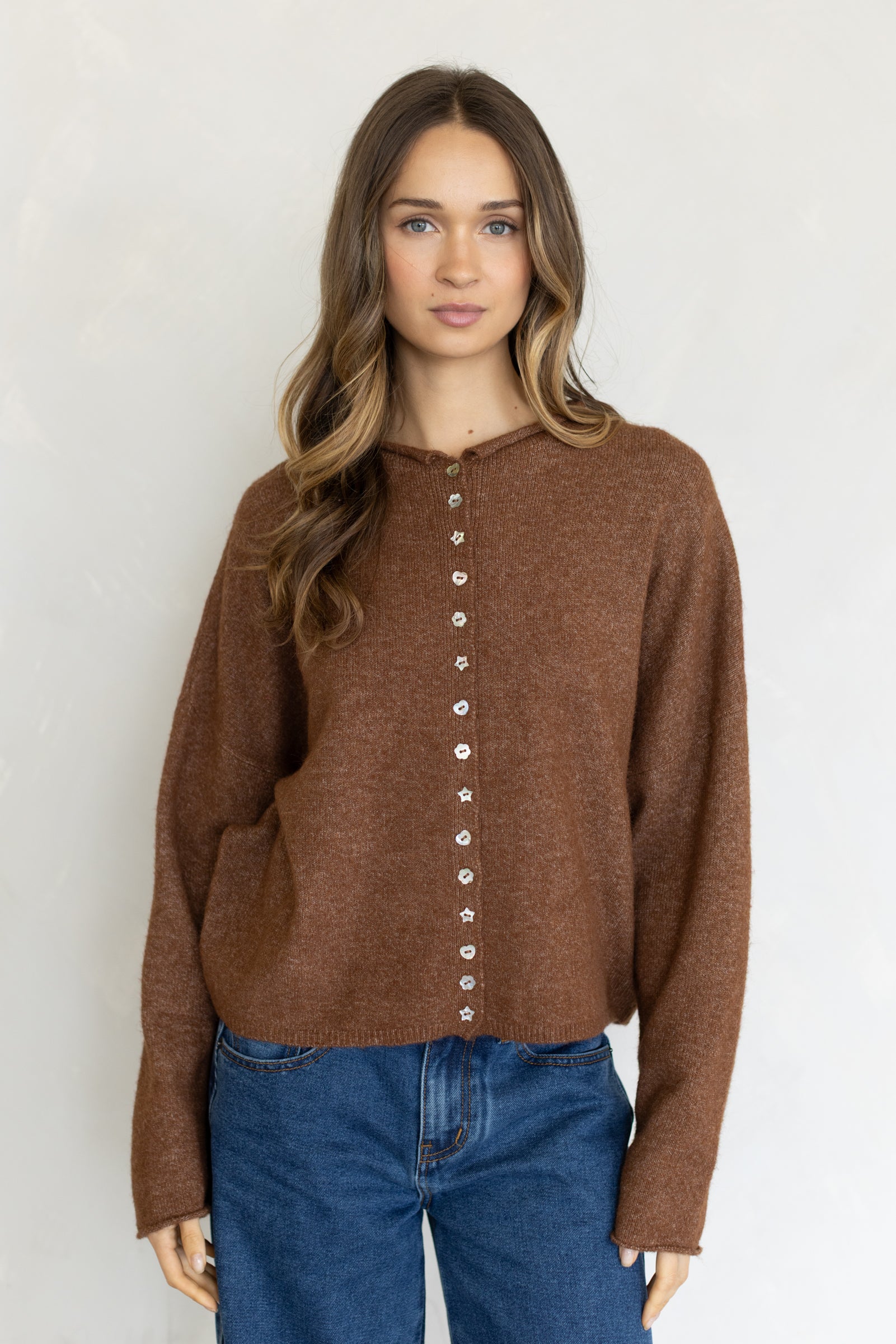 Mismatch Buttons Piper Cardigan