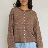 Pin-Striped Piper Cardigan