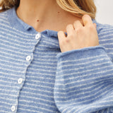 Pin-Striped Piper Cardigan