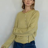 Pin-Striped Piper Cardigan