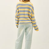 Varsity Striped Piper Cardigan